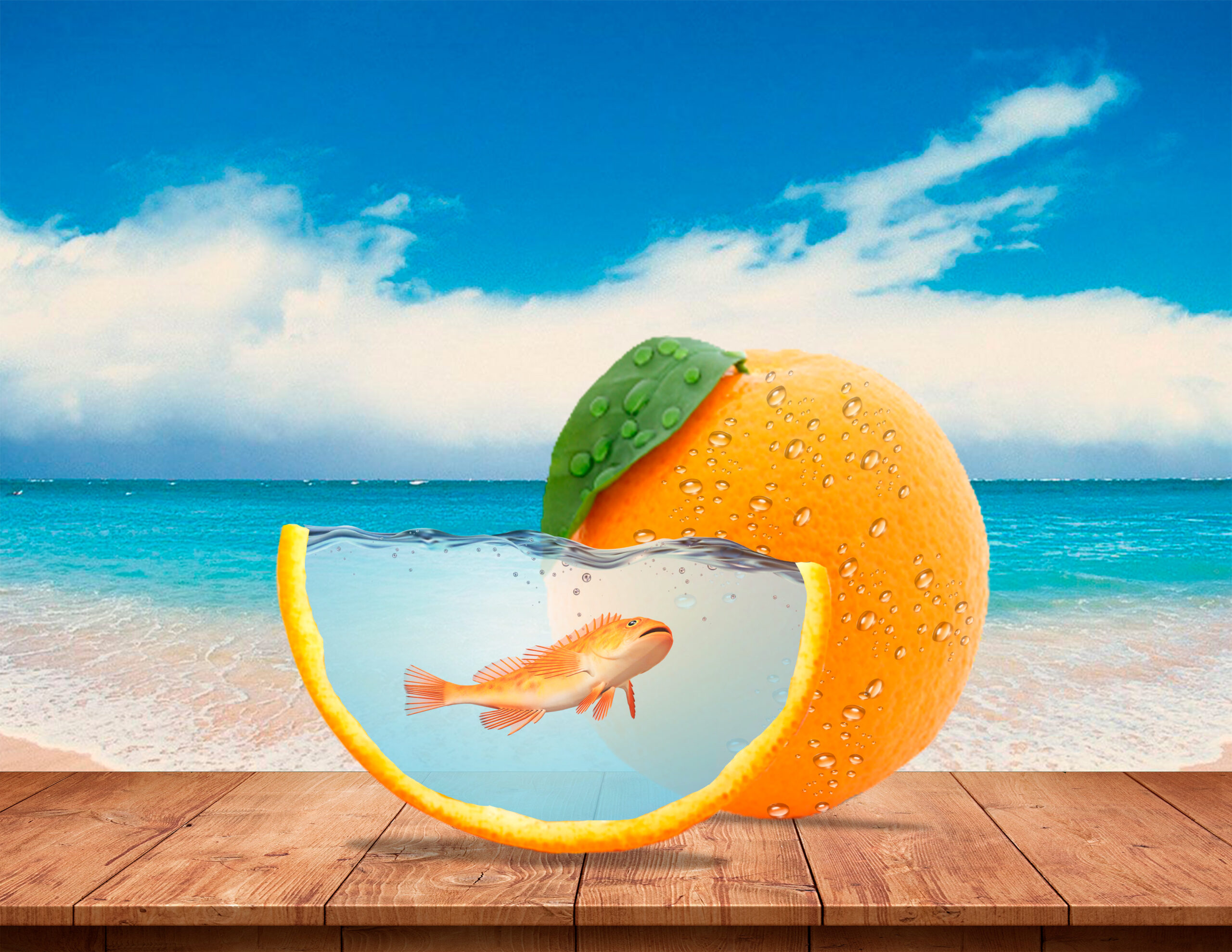 MAR NARANJA